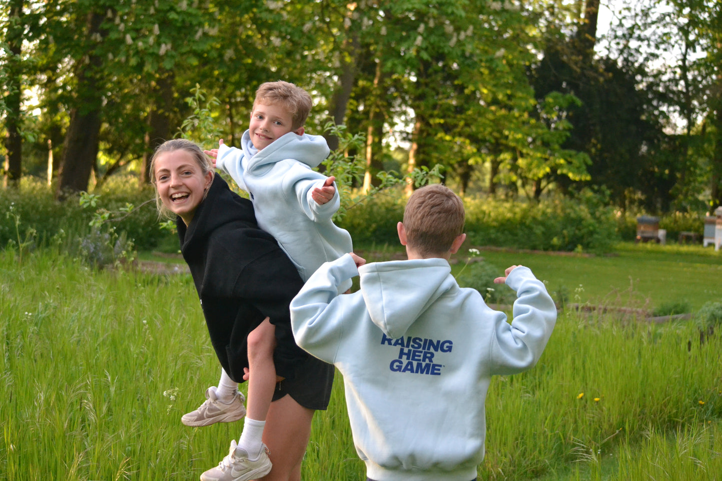 Kids' Raising Her Game Hoodie
